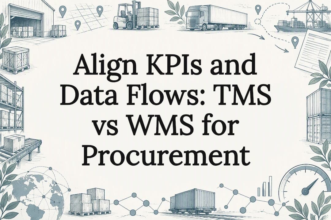 Align KPIs and Data Flows: TMS vs WMS for Procurement